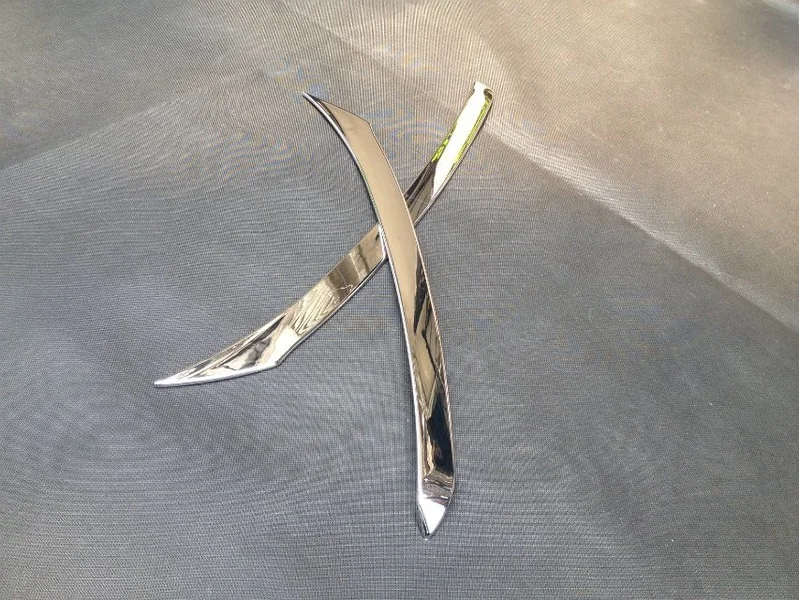 ABS-Chrome-Front-Head-Light-Eyebrow-Eyelid-for-2014-2015-Nissan-X-Trail-T32-Rogue-Front (4)