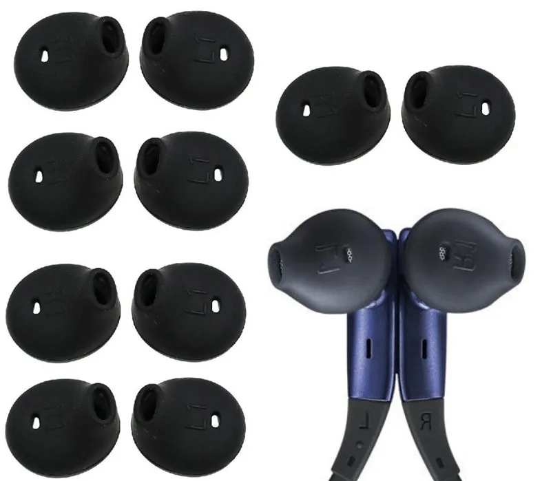 50 шт./лот черные силиконовые наушники для Samsung G9200 G9250 G9208 Note5 Level U|silicone ear bud|ear bud