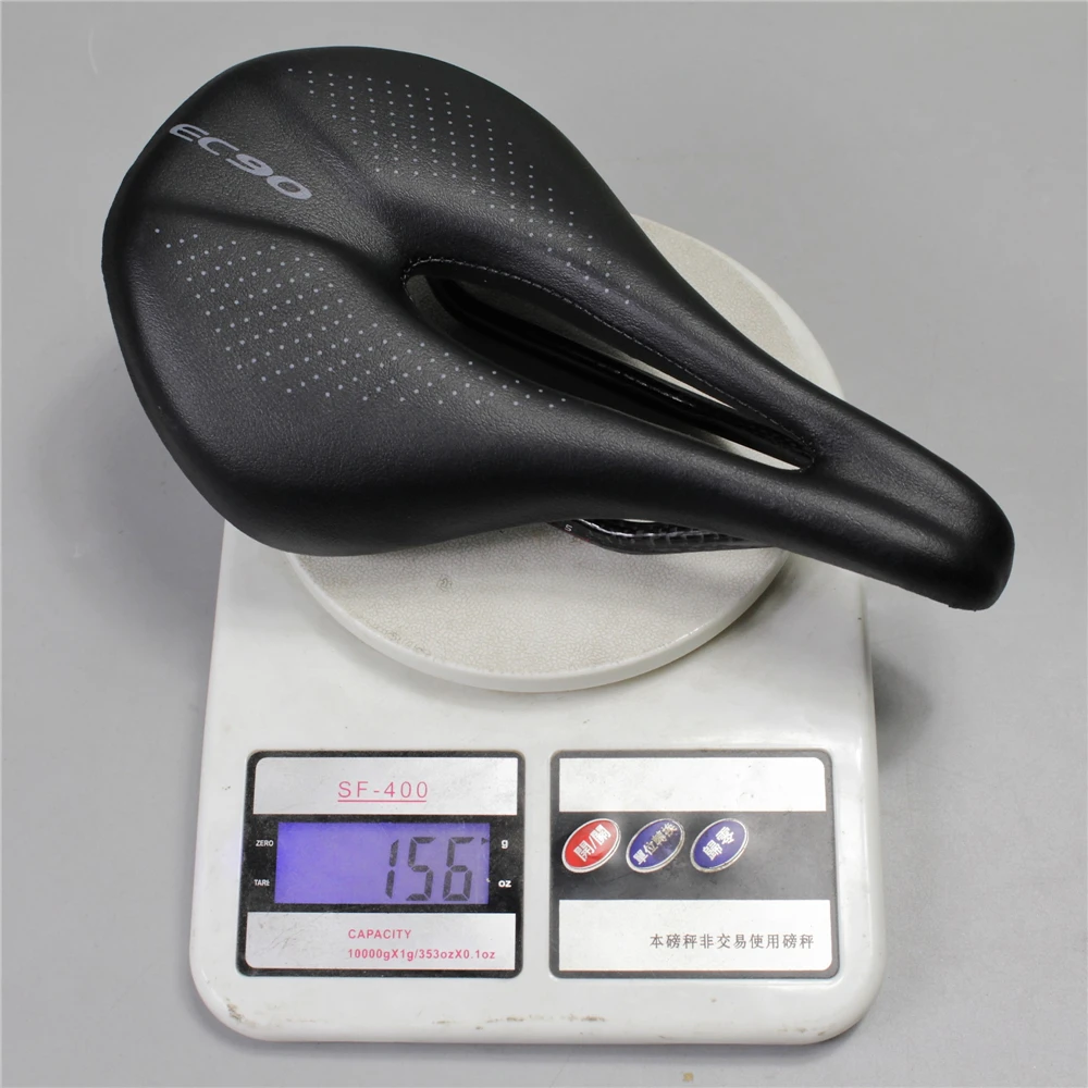 EC90 Carbon+Leather Bicycle Saddle Comfort Soft Road Mountain Bike Seat Saddles MTB Bike Cycling Saddle PU Cushions (19)