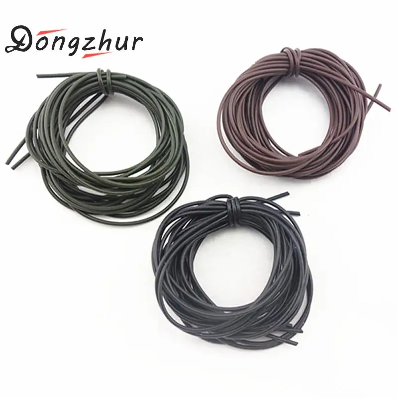 Dongzhur الكارب الصيد سيليكون تزوير الأكمام لينة الكارب الحفارات أنبوب ل الكارب معدات الصيد Pesca أداة دروبشيب DY0042