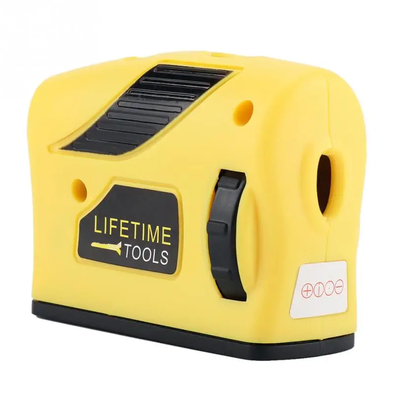 

1Set Laser Level Point + Line + Cross Horizontal Vertical Self-Level Alignment Adjustment Measuring Tool Vertical Level