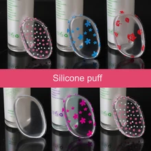 1 шт. мягкий силиконовый гель леди основа для макияжа Косметические аксессуары не спонж для нанесения пудры блендер для женщин крем увлажняющий бокс