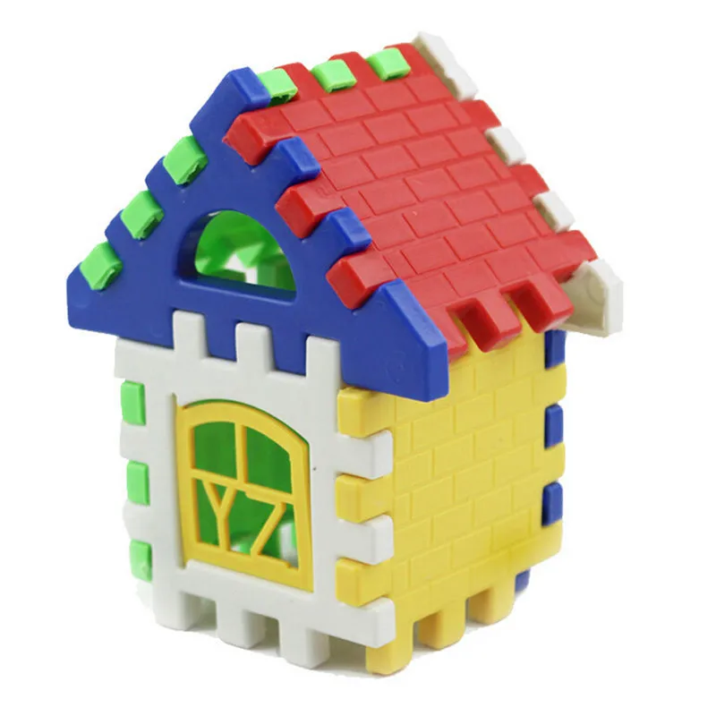 24 Pcs Kids Building Blocks House Toys 