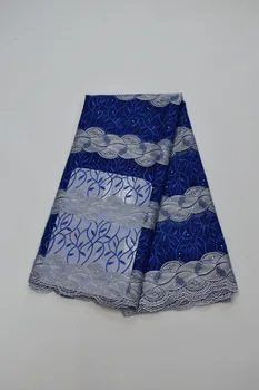 

African embroidered mesh lace fabric French net lace fabric 5yds/pc for wedding dress 16.A20