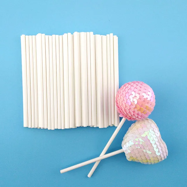 Special Price LIXYMO cake pop lollipop solid paper sticks 100pcs/pack (7cm, 10cm, 15cm) oven use baking tools DIY bake ware biodegradable Special Price LIXYMO cake pop lollipop solid paper sticks 100pcs/pack (7cm, 10cm, 15cm) oven use baking tools DIY bake ware biodegradable