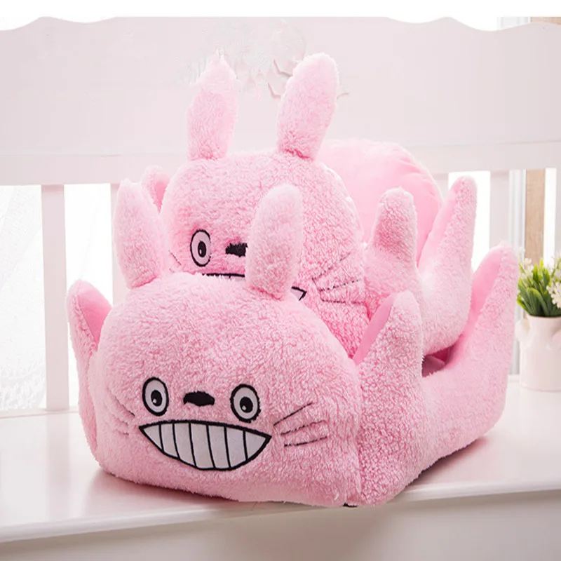 Pet Nest Cute Lace Cat Face Warm Kennel Dog Bed My Neighbor Totoro