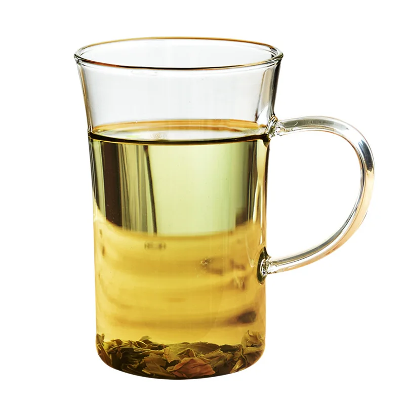 Высококачественные термостойкие стеклянные простые чашки кухонные принадлежности боросиликатный пищевой чайник прозрачный молочный стакан AA