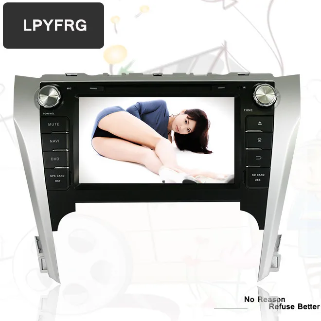 Автомобильный DVD плеер с GPS навигацией android 10 0 2 Din 4 Гб ОЗУ 8 &quotстерео Cho для Toyota Camry