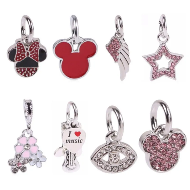 

Cute Plate Sliver Clips Locks Beads Leaves Stopper Bead Charm European Beads Fit Pandora Charms Bracelets & Bangles Lovely
