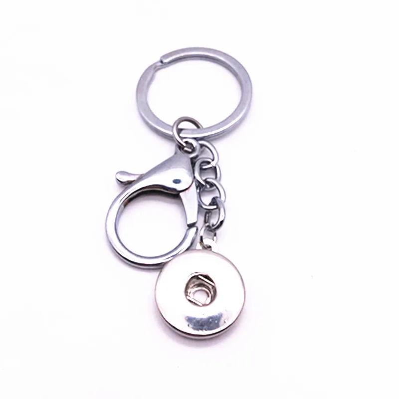 

Wholesale 10pcs/lot Big Lobster Clasp Snap Button Keychains & Keyrings Fit DIY 18mm Interchangeable Snaps Button Jewelry