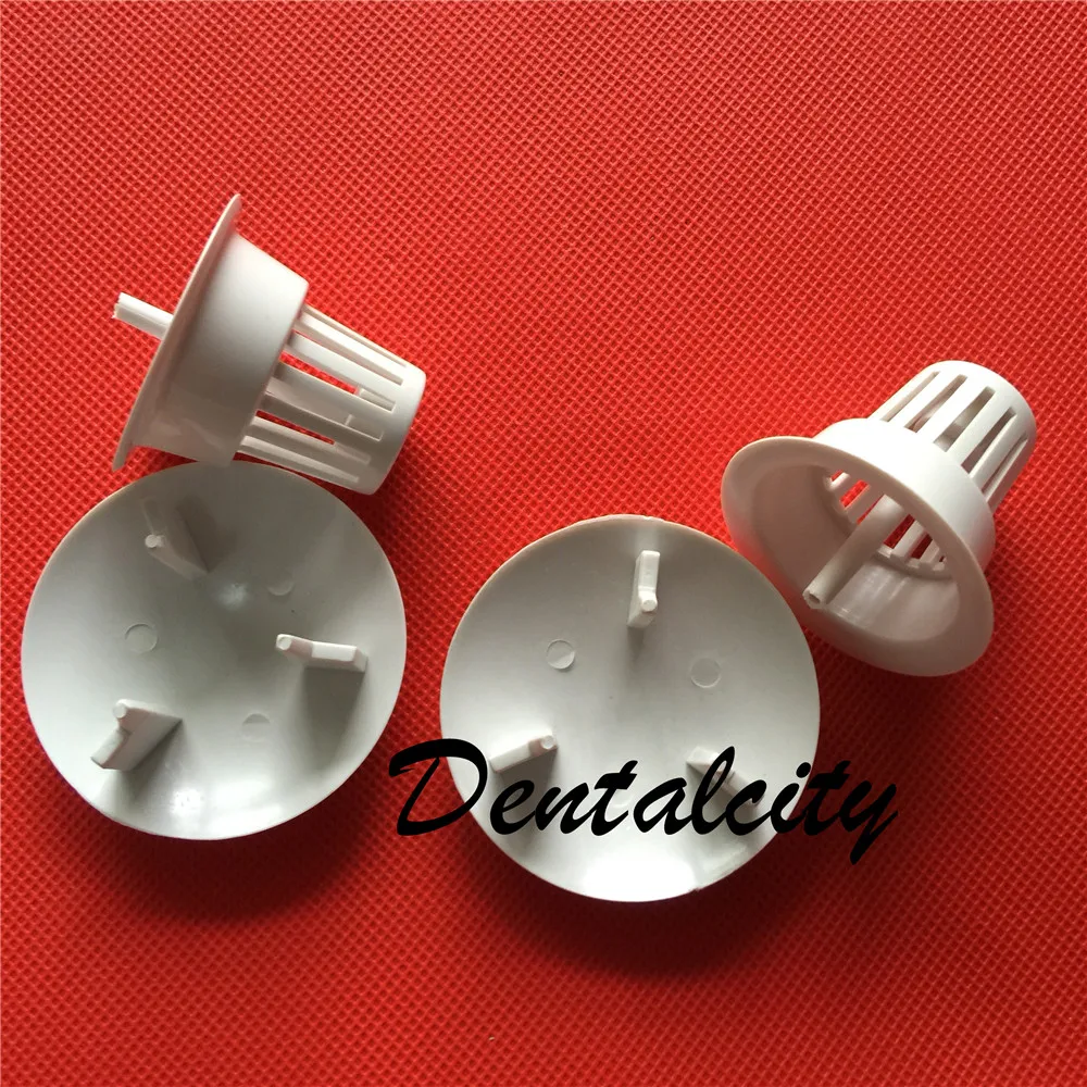 2PCS White Dental filter screen Plastic filter mesh for dental chair