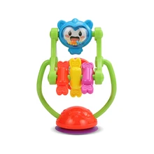 Детская игрушка Трехцветная модель вращающееся колесо обозрения коляска обеденный стул Развивающие игрушки для ребенка подарок детские погремушки