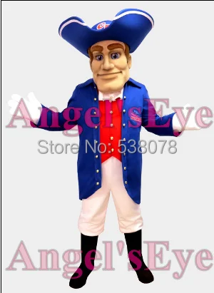 Patriot male Mascot Costume Adult Anime Cosplay Costumes Cartoon Character Patriot Theme Mascotte Fancy Dress Suit Kits SW1952