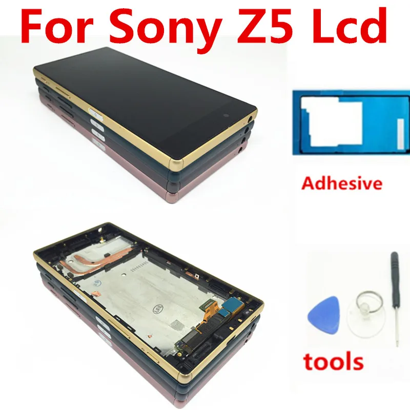 

100% Original screen For SONY Xperia Z5 LCD Touch Screen For SONY Xperia Z5 Display Digitizer Assembly E6653 E6603 E6633 LCD