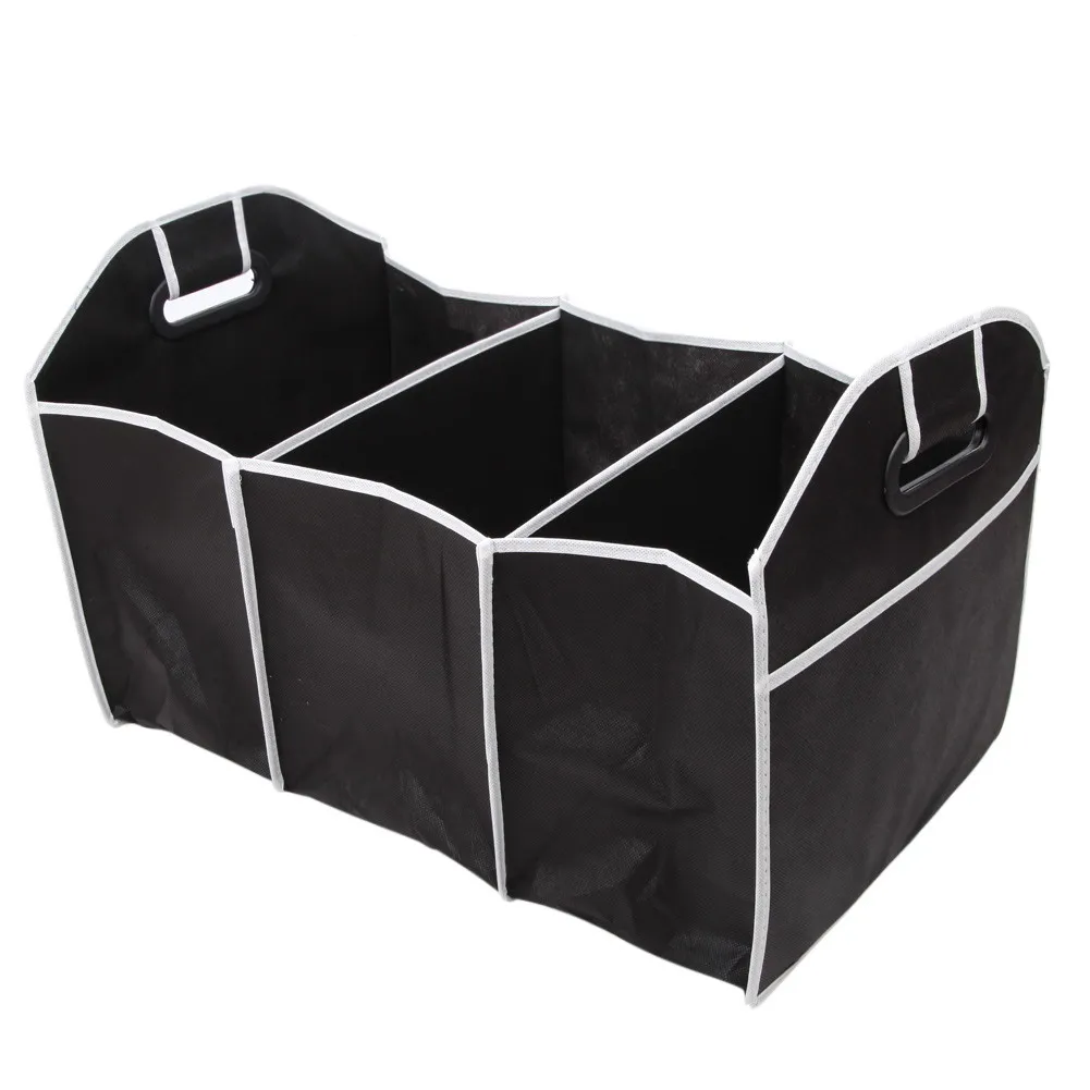 Auto Accessories Car Organizer Black Trunk Collapsible Toys Food Storage Truck Cargo Container Bags Box Car