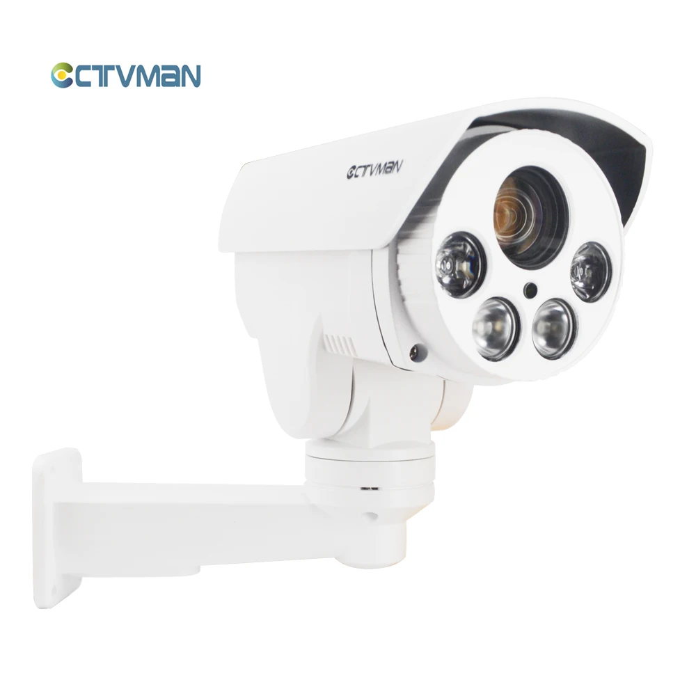 01CTVMAN PTZ Camera IP Outdoor Pan Tilt 4X Zoom HD 960P IR Night Vision External CCTV Onvif 2mp Security P2P Surveillance IP Cam 