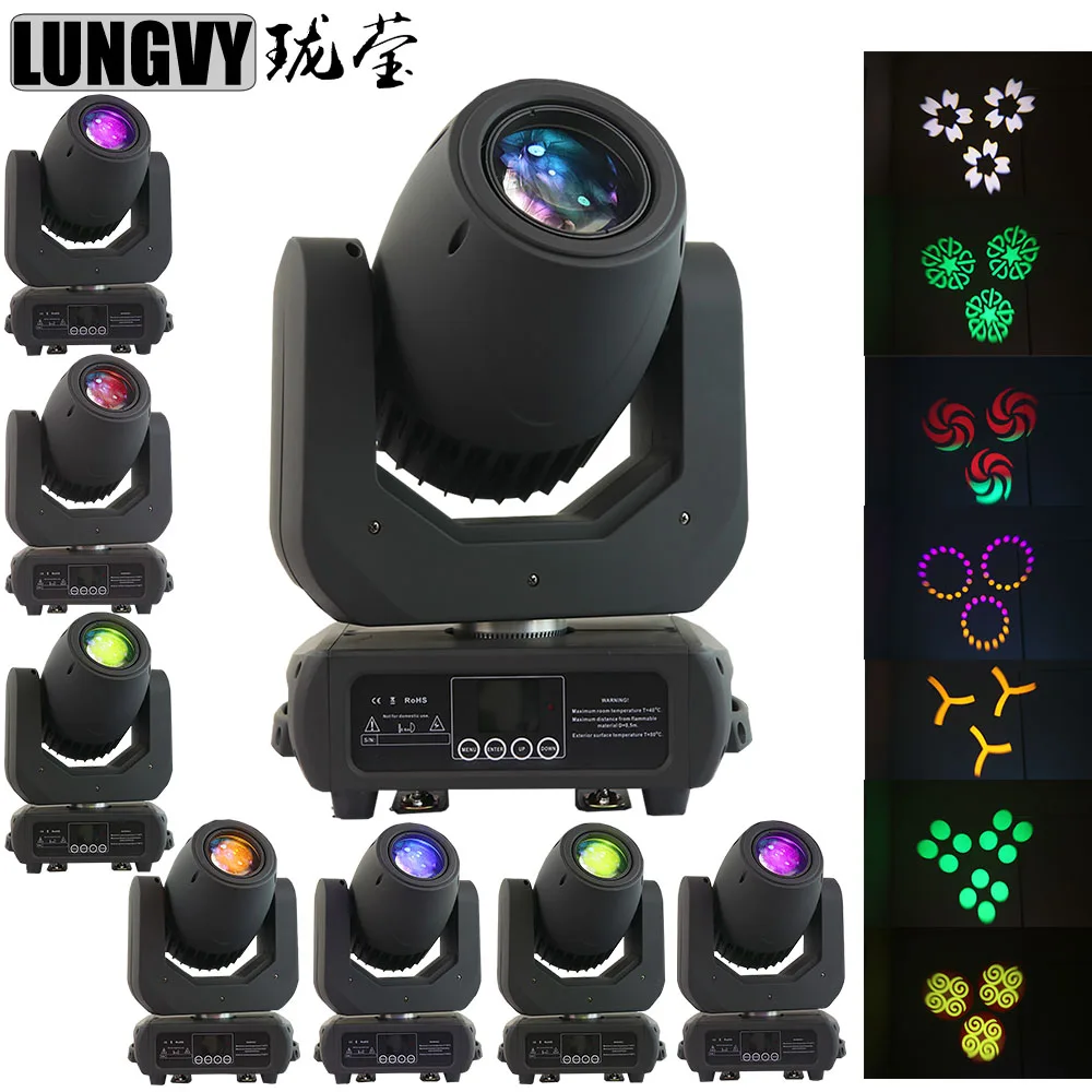 

Free Shipping 8pcs/lot 150W Gobo Spot Lighting 150W Moving Head Light For Party DJ Events Equipment