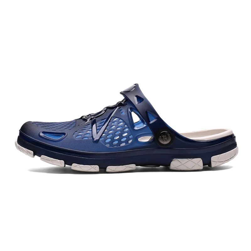 

2019 New Men fashion Hollow Out breathable Sandals Summer Flip Flops Slippers Men Outdoor Beach Casual Shoes Men Shoes size 45