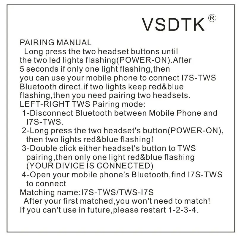 I7 I7s TWS беспроводные наушники-вкладыши Bluetooth наушники-таблетки с гарнитурой с микрофоном для мобильного телефона