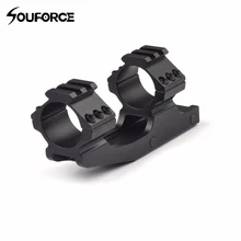 25,4 мм 30 мм двойное кольцо консольное сверхмощное крепление для прицела Пикатинни Вивер рейка для охоты Caza