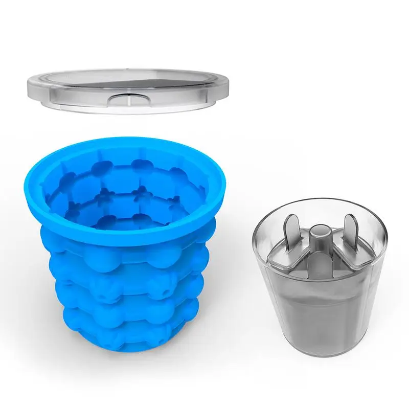 Barrel And Popsicle Креативное ведро для льда инструмент для приготовления мороженого DIY устройство для мороженого бытовой инструмент для быстрого охлаждения напольное ведро для Охлаждения пива и напитков - Цвет: Barrel And Popsicle