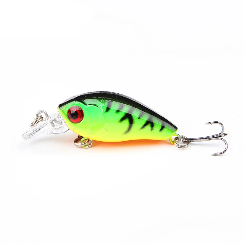  1PCS 4.5cm 4.2g Swim Fish Fishing Lure Artificial Hard Crank Bait topwater Wobbler Japan Mini Fishi