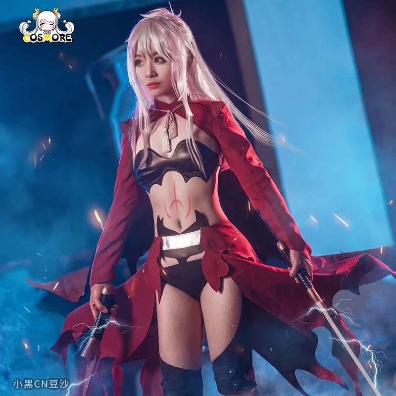 

[STOCK] 2018 Anime Fate/kaleid liner 3rei Illyasviel Magical Girl Red Uniform Cosplay Costume For Halloween Free Shipping New.