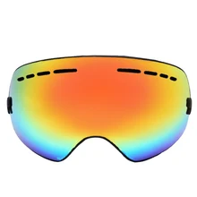 Бренд VANREE лыжные очки с двойными линзами UV400 Анти-противотуманные лыжные очки детские зимние очки детские очки для катания на лыжах и сноуборде XHYJ031