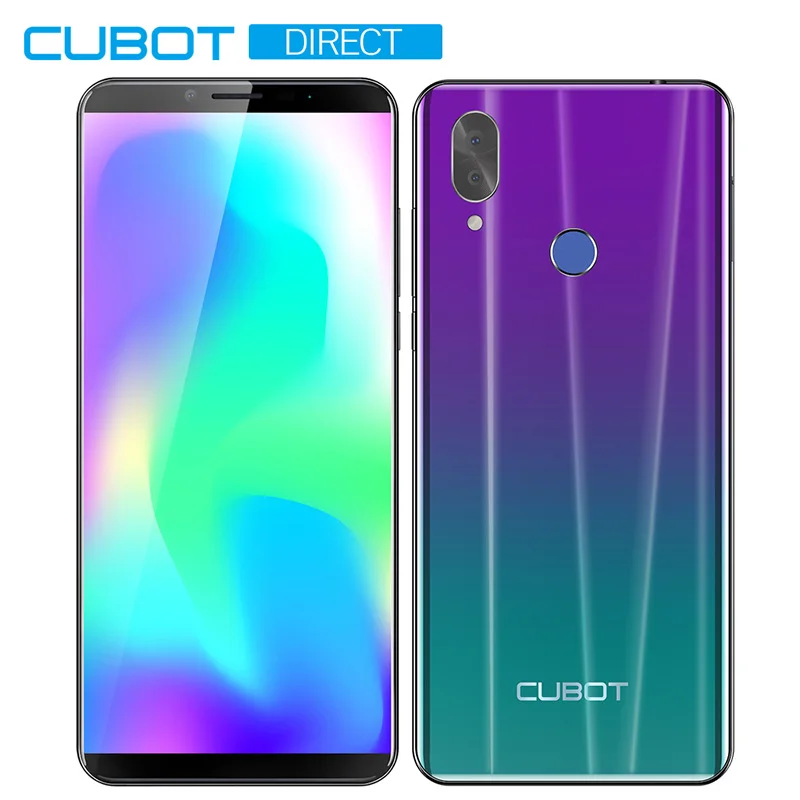 Gradient Cubot X19 смартфон Helio P23 Восьмиядерный 5,9" 2160*1080 FHD+ дисплей 4000 мАч 4 Гб+ 64 Гб Face ID type-C сумеречный градиент цвета Телефон - Цвет: Gradient