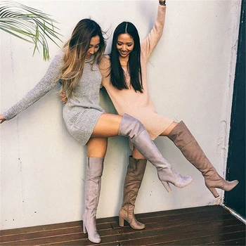 

Autumn Long Sweaters Women Winter Bottoming Sweater Casual Knitted Sweater Female Bodycon Long Sknitwear