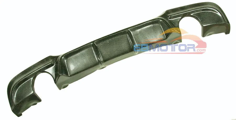 Big Fins Real Carbon Fiber Diffuser For BMW 3-Series 323i 325i 328i 335i Sedan 06-11 B197
