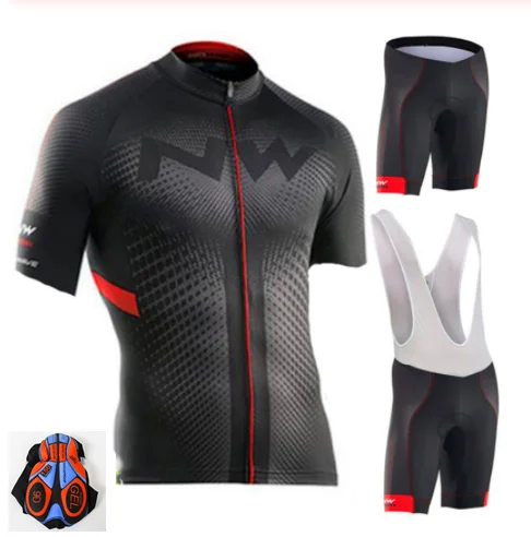 

Northwave Nw Summer Cycling Jersey Set Breathable MTB Bicycle Cycling Clothing Mountain Bike Wear Clothes Maillot Ropa Ciclismo