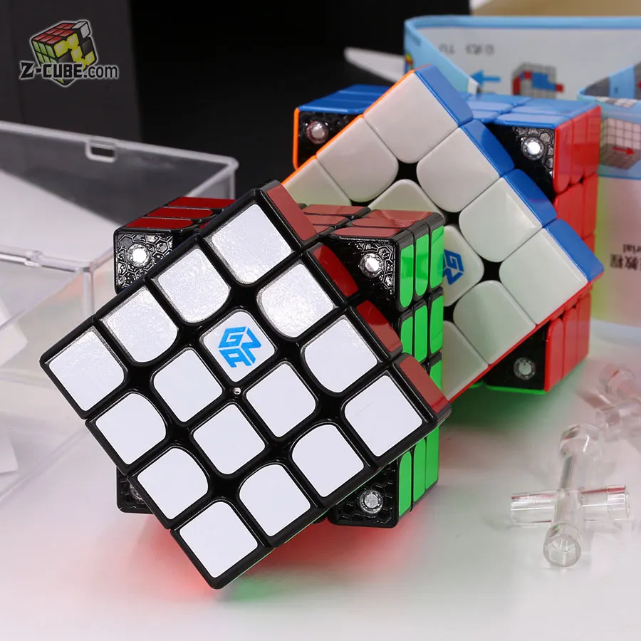 Puzzle Magic Cube GAN 356 356x GAN356 X Magnetic 3x3x3 3x3 cube GAN460M 460M 460 M 4X4X4 GAN356 Air Pro S SM speed cube toy