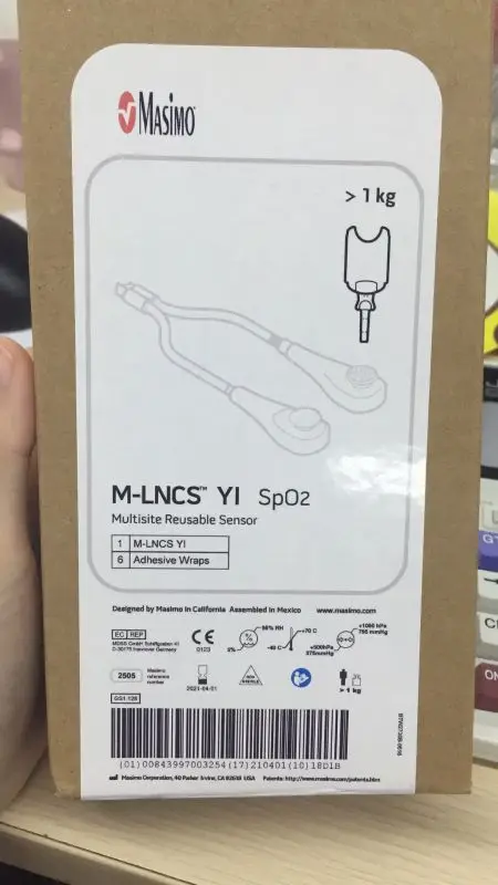 

MASIMO 2505 M-LNCS YI SPO2 Multisite Reusable sensor (NEW,ORIGINAL )