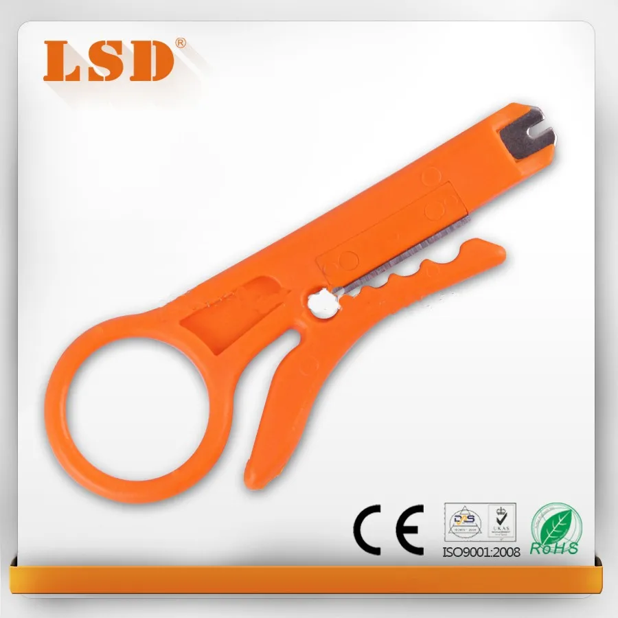 

Mini Network Pliers for stripping wire diameter f5 to f6.2mm Top and for 110/88 type RJ45 Cat5e Cat6 Cable LS-318M