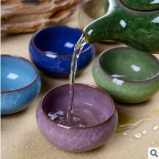 Promotion Elegant Chinese Ceramic cups Genuine Kung Fu Tea Set Chinaware tea set Teapot Tea Cup