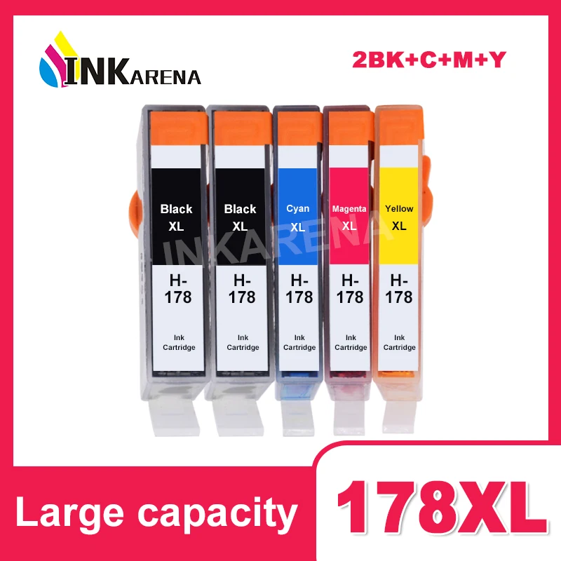 INKARENA 178XL Замена для HP178 Совместимый картридж принтера программы Photosmart 6510 7510 5510 5515