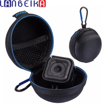 

LANBEIKA Professional Compact Size Round Shape Storage Case Box Organizer Box Suitable For Gopro Hero 5/4 Session Accessories
