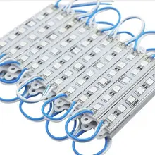 DC 12V 5050 SMD 6 светодиодный модуль белый красный зеленый синий желтый теплый белый водонепроницаемый световая рекламная лампа для буквенные вывески