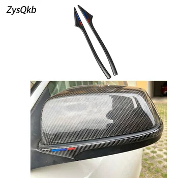 

For BMW E60 F10 F07 F01 Carbon Fiber Rearview Mirror Anti-rub Strip 5 Series Car Styling Anti-collision Stickers Accessories