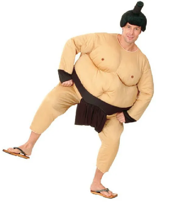 

Halloween party adult Japan Wrestling Fat Sumo masquerade muscle party costume men cosplay funny carnival clothing clothes