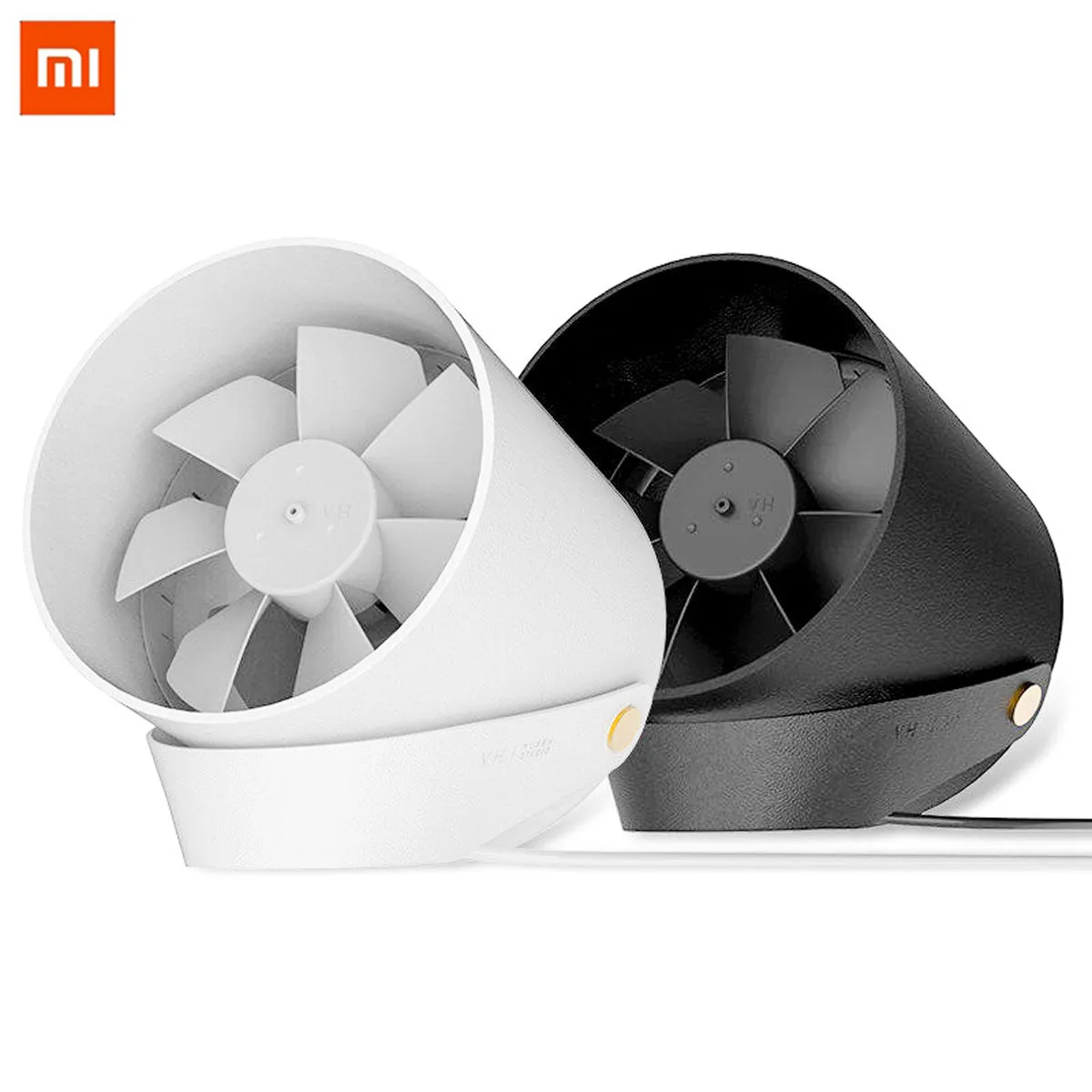 

Xiaomi VH DC 5V Portable Mini USB Handheld Desktop Fan 2 Modes Wire Control Switch Wind Cooler