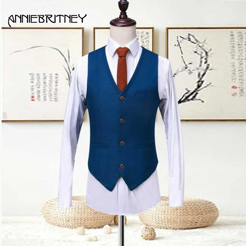 2018 hot sell Latest Coat Pant Designs Men Suit Blue Marriage wedding Prom Tuxedo Style Groom Blazer 3 Piece Terno Masculino 