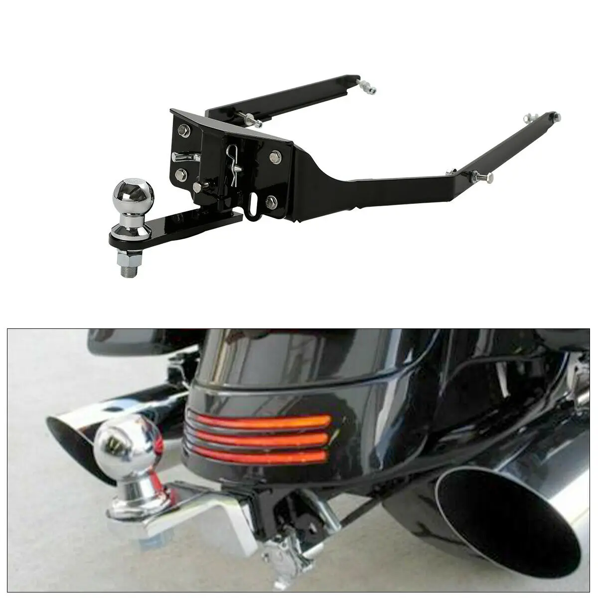 Motorcycle Vertical Reciever Hitch Trailer Hitch For Honda Goldwing 1800 GL1800 18-19