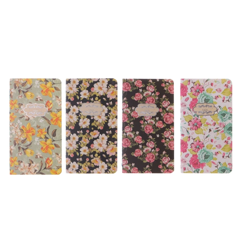 

Flower Notebook 28 Sheets Planner Sketchbook Diary Note Book Journal Stationery School Supplies Study