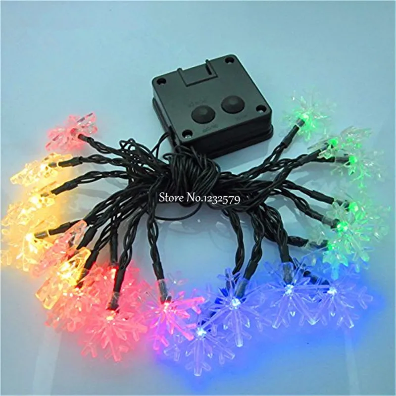 СВЕТОДИОДНАЯ Гирлянда в виде снежинок 12 м/39 футов 100 шт.|lamp white light|lamp light farmslight box lamp