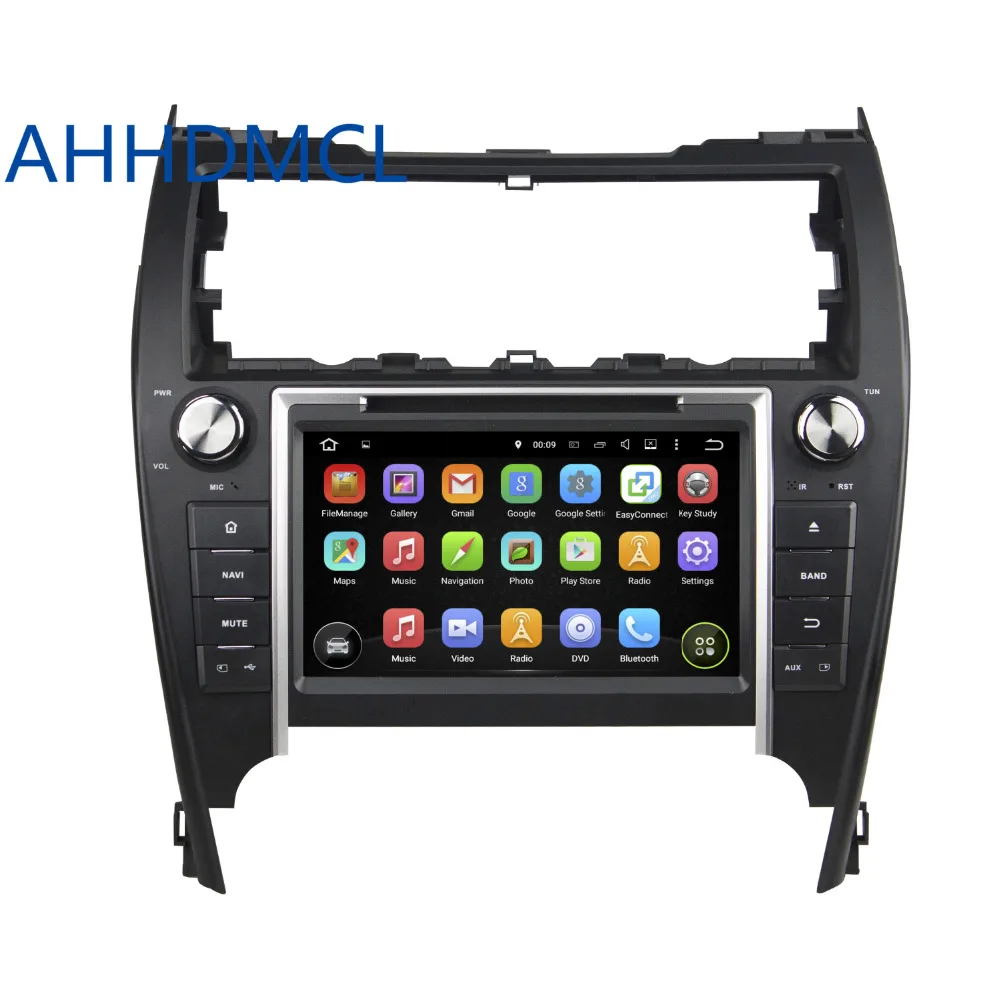 Excellent Car Multimedia Player Stereo Audio Radio DVD Player Android 8.1.0 GPS For Toyota Camry American Version 2012 2013 2014 2015~2017 2
