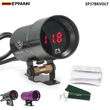 EPMAN Sport 37 мм-компактный микро цифровой дымчатый объектив вольт индикатор заряда аккумулятора черный, фиолетовый для Jeep Wrangler 87-06 EP37BKVOLT