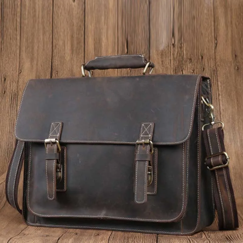 Yishen خمر حقيقية جلد الرجال حقيبة نمط عارضة حقائب الكتف crossbody أكياس الأعمال رسول حقائب 6912