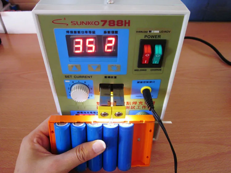 Горячая Распродажа 788H батареи точечной сварки сварочный аппарат двойной Пульс точность точечной сварки литиевая батарея тест зарядки батареи